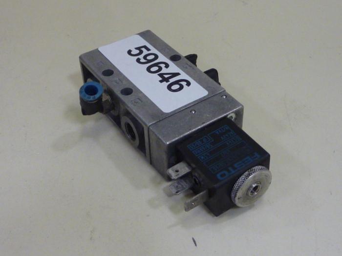 Used FESTO Solenoid Valve MFH-5-1/8 #59646