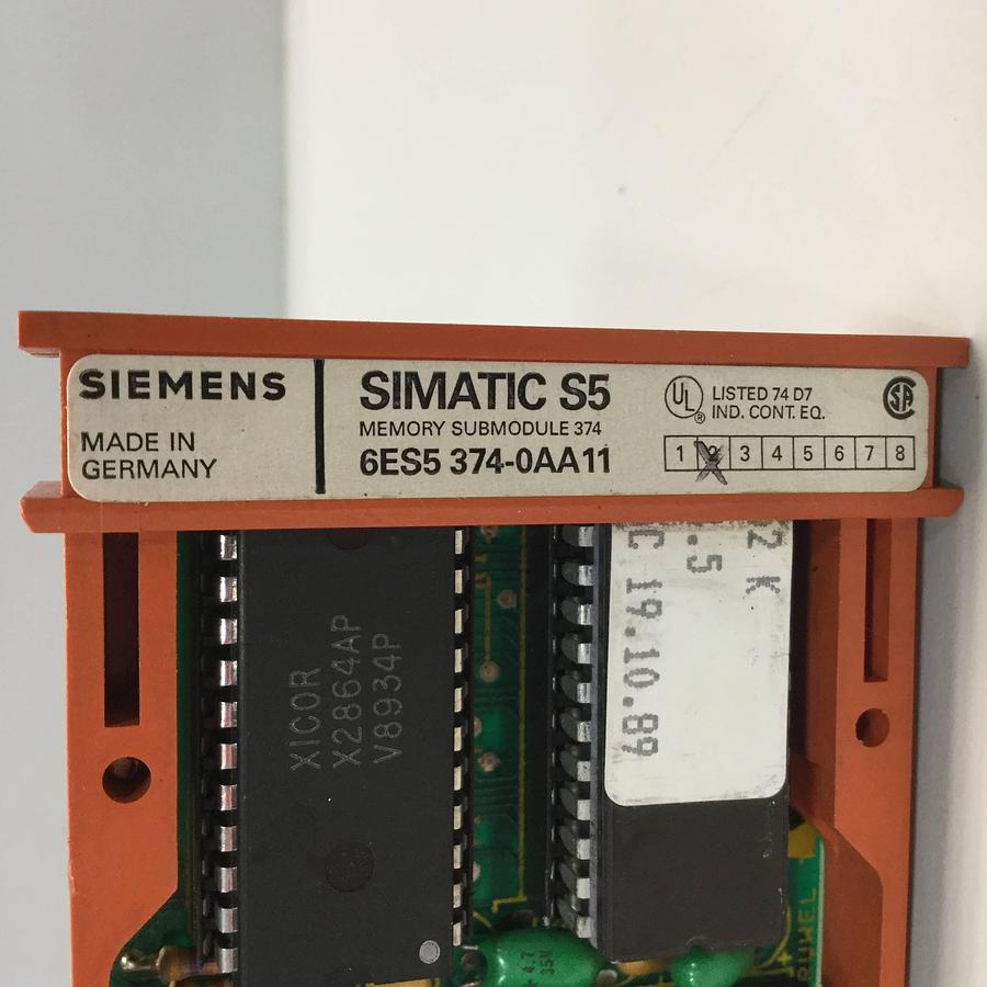 Used SIEMENS Memory Submodule 6ES5 374-0AA11 Used