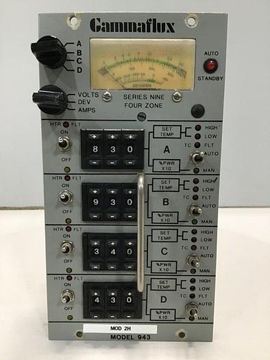 Used GAMMAFLUX Husky Temperature Control 943 #112491