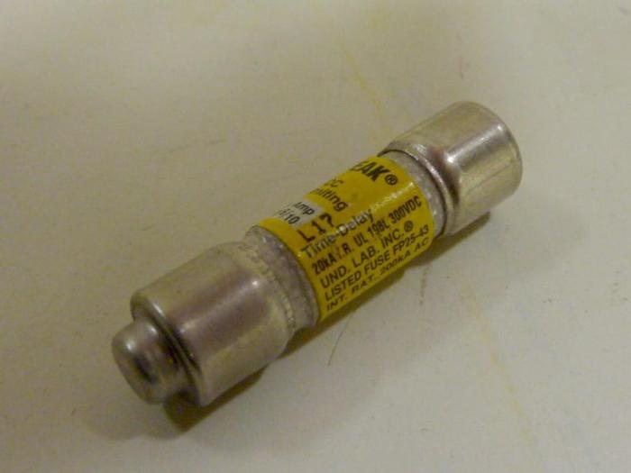 Used BUSSMANN 1 6/10 Amp Fuse LP-CC-16/10 #62361