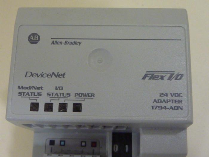 Used ALLEN BRADLEY Devicenet Adapter 1794-ADN SER B #59551