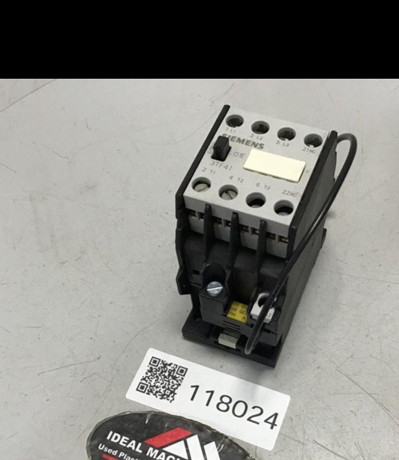 Used SIEMENS Contactor 3TF4101-0A USED