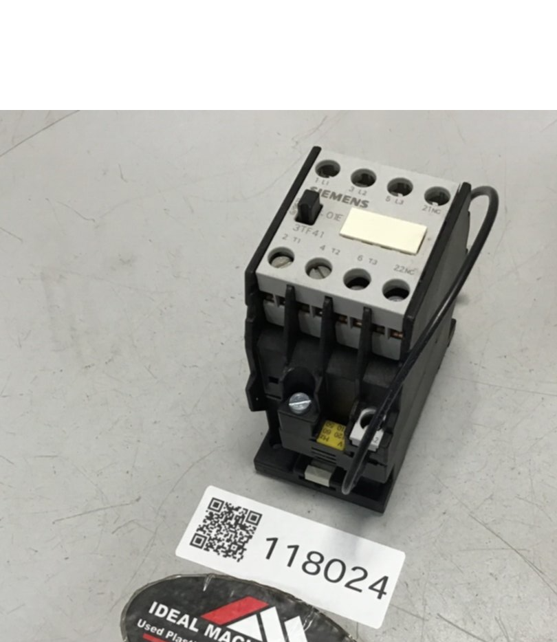 Used SIEMENS Contactor 3TF4101-0A USED