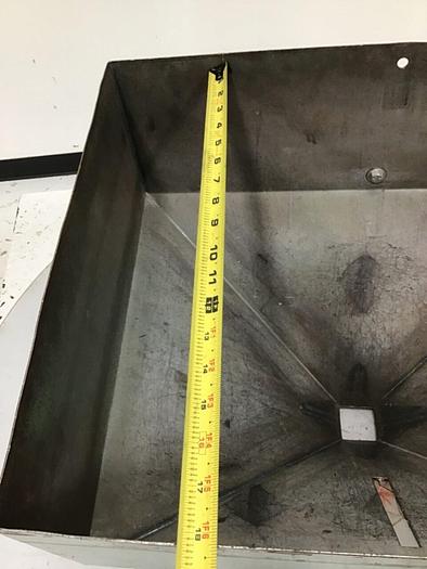 Used METAL FABRICATOR Hopper 7X7HOP #120296