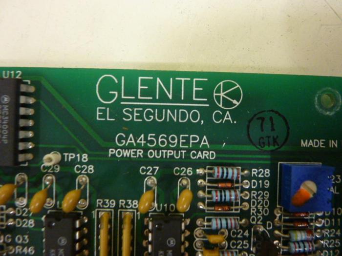 Used GLENTEK Servo Drive Card GA4569EPA USED