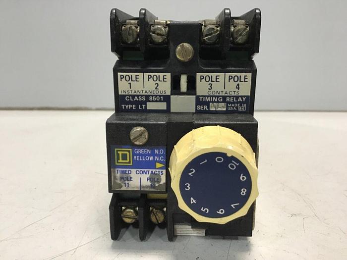 Used SQUARE D Control Relay 8501-L0-20 #120665