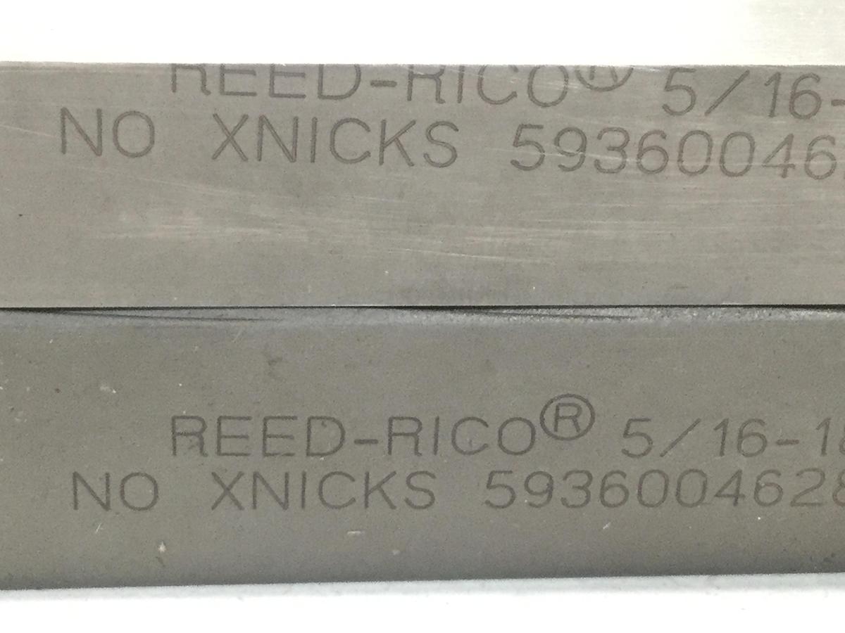 REED RICO Threading Dies 5936004628 USED