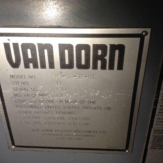 Used VAN DORN Clamp Rotary Transducer IP6501A502 301129 #92208