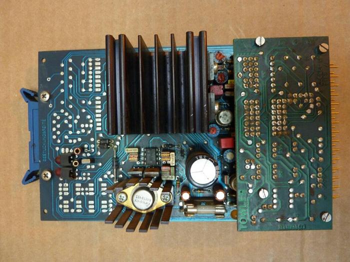 Used BESTUCKUNGSSEITE Hydraulic Control Card BASIS TYPE C #25604