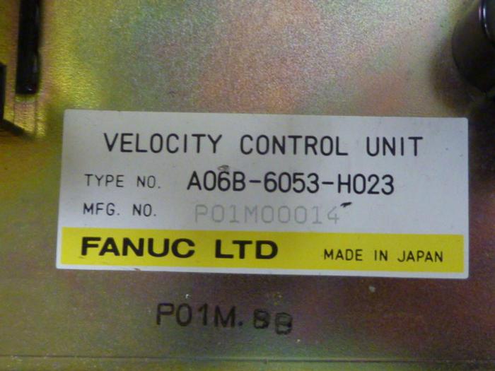 Used FANUC Velocity Control Unit A06B-6053-H023 Used