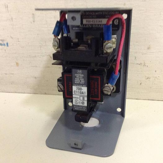 Used ALLEN BRADLEY Control Relay 700-C111A1 SER B #87754