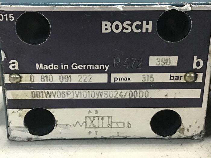 Used BOSCH Directional Control Valve 0 810 091 222 #124518