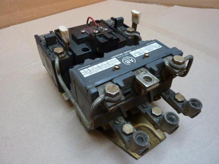 Used ALLEN BRADLEY Motor Starter Size 3 709-DOD SER K #28728