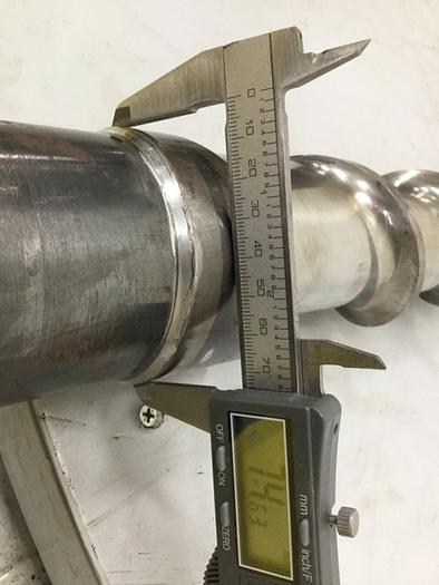 Used VAN DORN 75 mm Feed Screw FS75MM Used