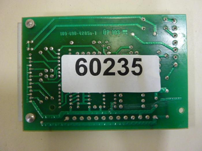 Used INDRAMAT Circuit Board 109-490-4285B-1 #60235
