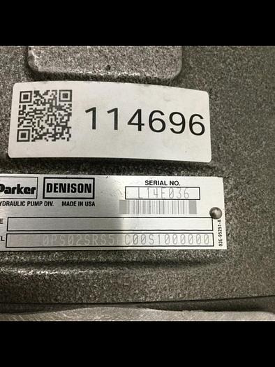 Used PARKER Pump PD060PS02SRS5AC00S1 #114696