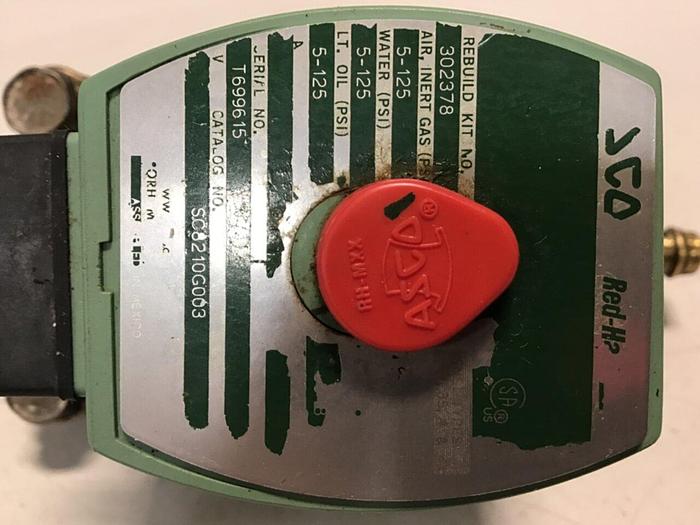 Used ASCO Flow Control Valve SC8210G003 #132862