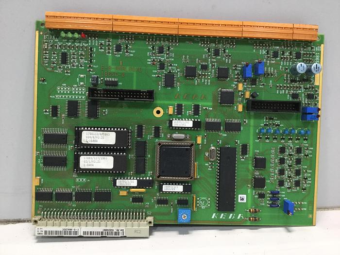 Used KEBA / Engel 18658-1 Circuit Board E-8-ANALOG/C 1865C-0 Used