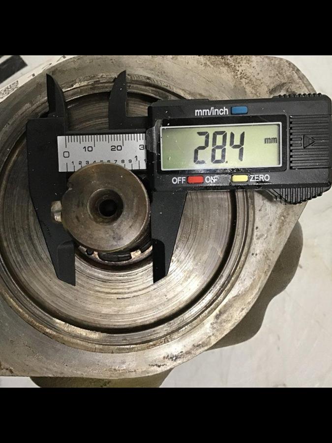 Used BRUENINGHAUS HYDRAULIK Hydraulic Pump AA10VS045DFR1 #124603