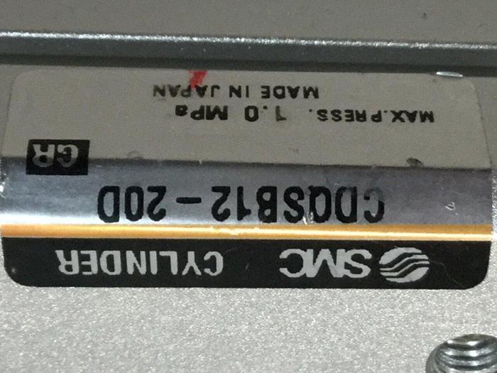 Used SMC Compact Cylinder CDQSB12-20D #104547