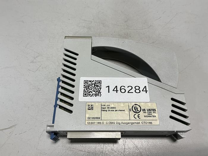 Used SIGMATEK 12-007-163-O CTO163