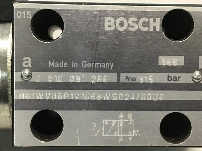 Used BOSCH Valve 0 810 091 266 #113020
