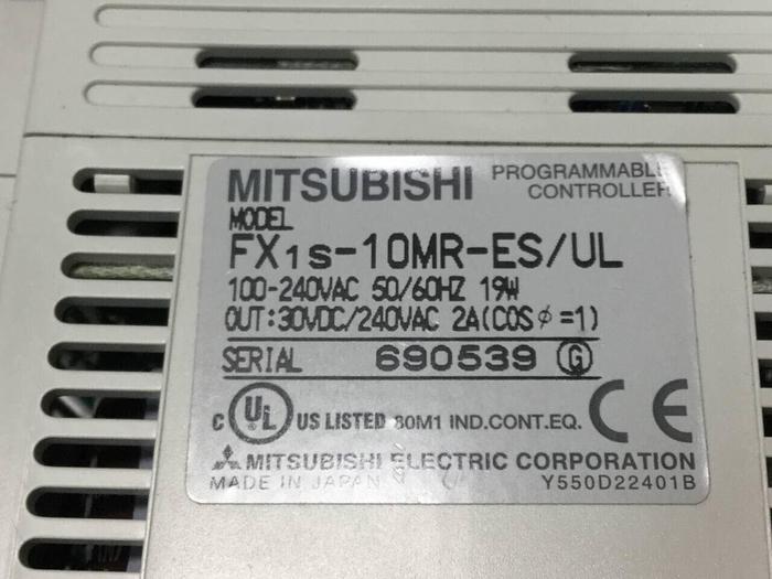 Used MITSUBISHI Programmable Controller FX1S-10MR-ES/UL #92809