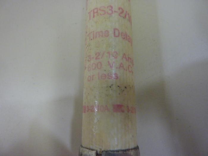Used GOULD / SHAWMUT 3 2/10 Amp Fuse TRS3-2/10R #47393