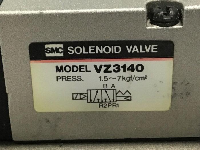 Used SMC Solenoid Valve VZ3140 #114788