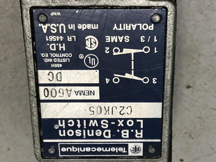 Used TELEMECANIQUE Lox-Switch C2JK05 #121794