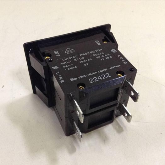 Used IDEC Circuit Protector NYLY 2100-20AAA #77398