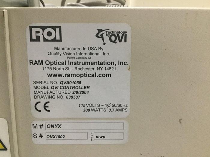 Used RAM OPTICAL Optical Comparator ROI ONYX Used