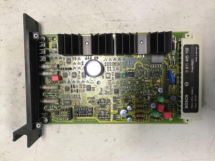 Used BOSCH 0 811 405 102 Circuit Board PV60-RGC1 #140051