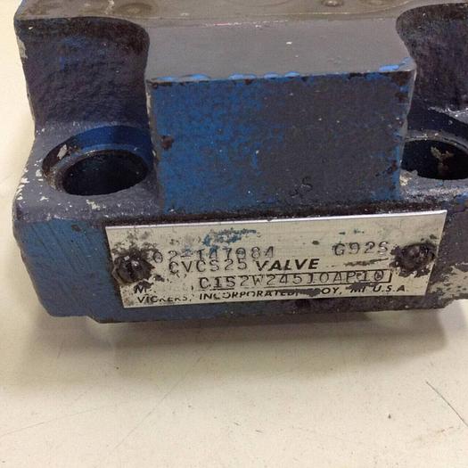 Used VICKERS Hydraulic Valve CVCS25C1S2W24510AP10 #72633