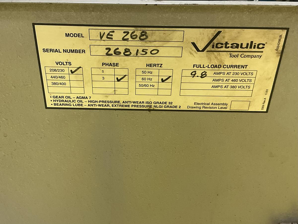 Used VICTAULIC VE 268