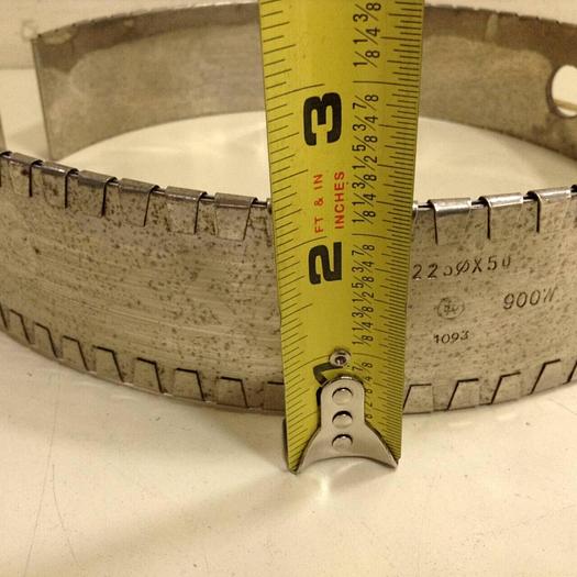 Used AD 900 Watt Heater Band 041276 #68817