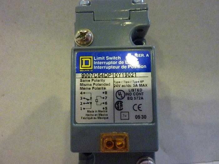 SQUARE D Limit Switch 9007C54DP10Y19021 NEW
