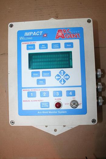 Used IMPACT WELDING Weld Monitor ARC AGENT 2000 #20908
