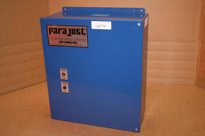 Used PARAMETRICS AC Motor Speed Control 601500 Used
