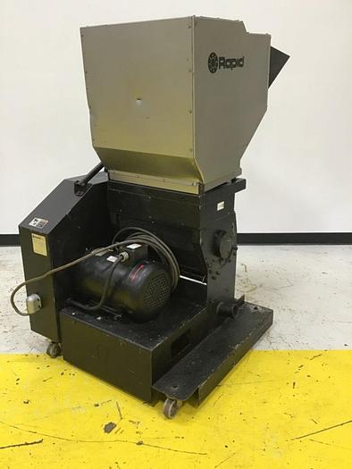 Used RAPID 3 HP Grinder / Granulator, F-19, Used
