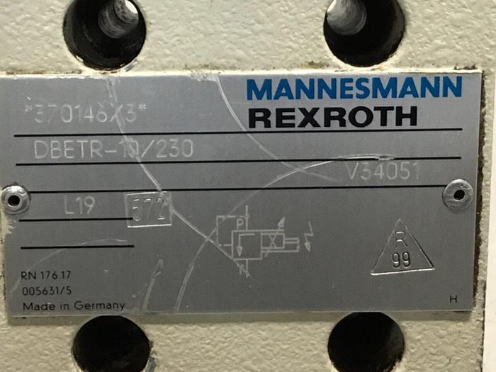 Used MANNESMANN REXROTH Proportional Servo Valve DBETR10/230 Used