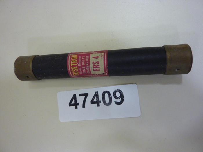 Used FUSETRON 4 Amp Fuse FRS-4 #47409