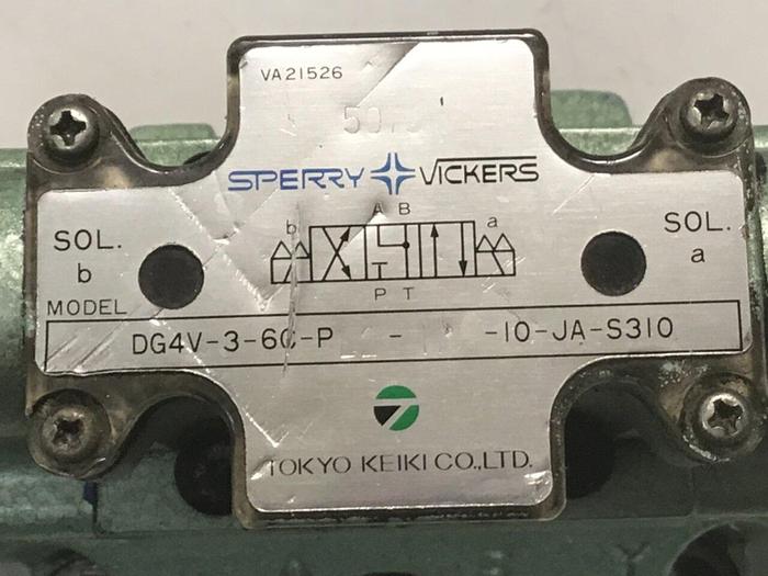 Used VICKERS Valve DG4V-3-6C-PL2-11-10-JA-S310 #137718