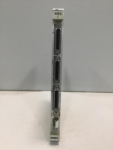 Used SEPRO ROBOTIQUE Circuit Board 20E76001 Used