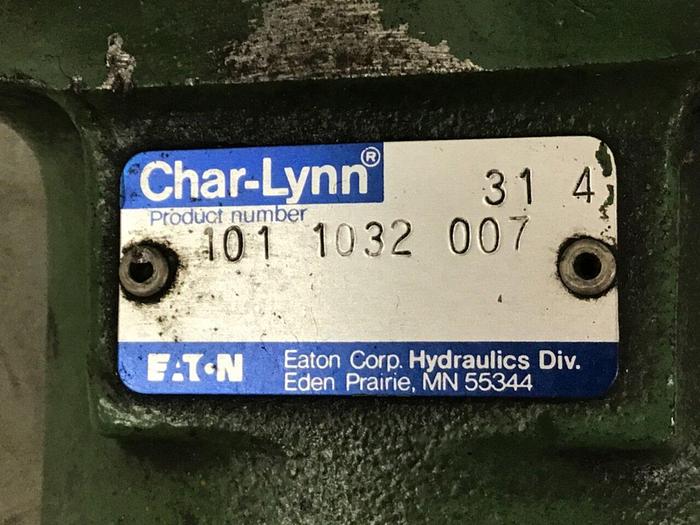 Used CHAR LYNN Die Height Hydraulic Motor 101 1032 007 #131651