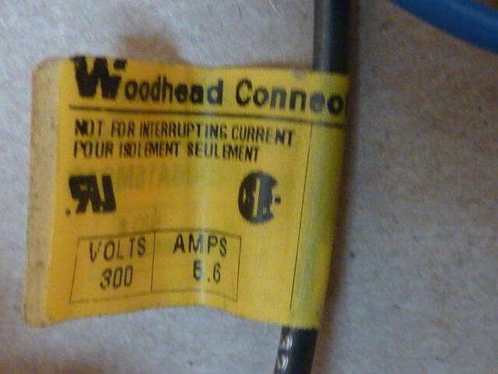 Used BRAD HARRISON / WOODHEAD Receptacle IR4006A16M010 #34780