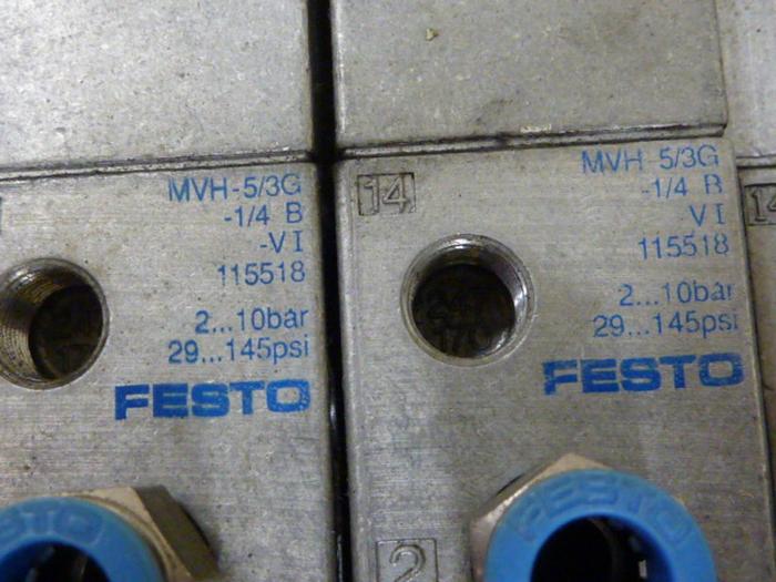 Used FESTO Control Block / Valve Terminal IFB8-02 #52832