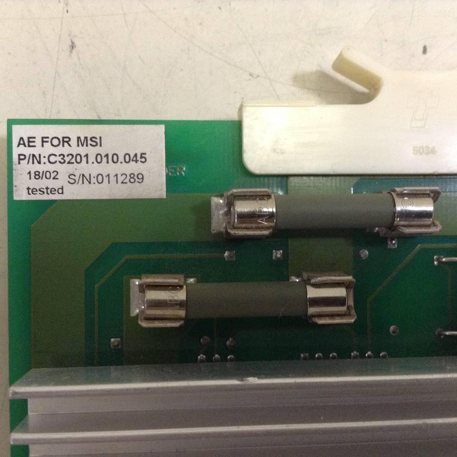 Used AMERICAN MSI Control Board C3201.010.045 Used