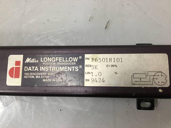 Used LONG FELLOW Position Transducer F65018101 #97531
