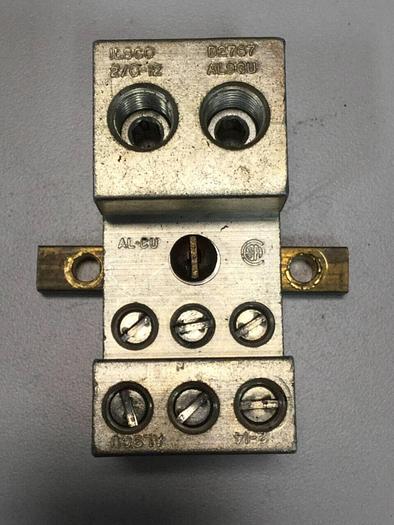 Used ILSCO 2/0-12 Lugs D2767 AL9CU #98107